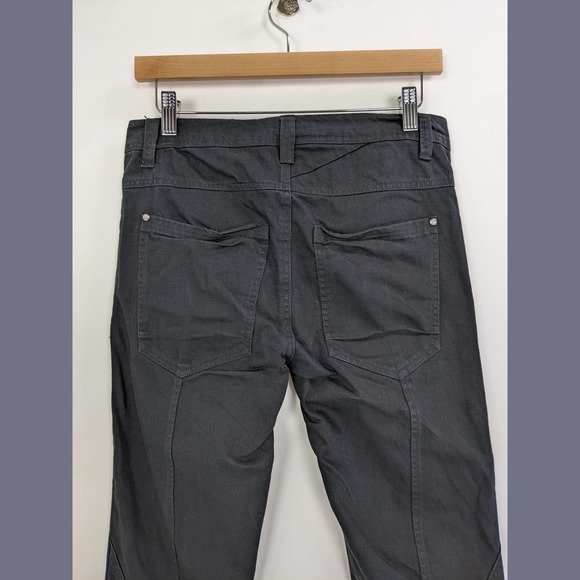 Saks Fifth Avenue Size 29 Mens Button Fly Black Jeans In Smoky black - Picture 7 of 12